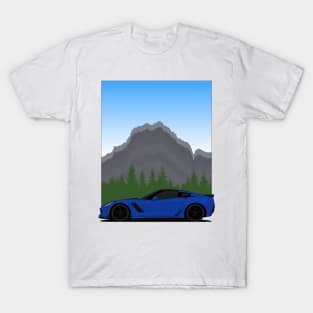 Z06 mountain Blue T-Shirt